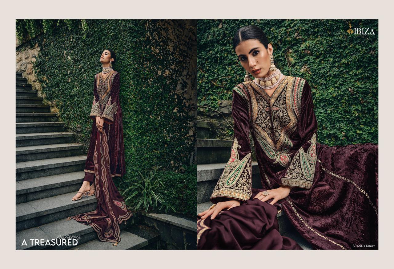 The Velvet Hub By Ibiza Heavy Wedding Salwar Suits Catalog